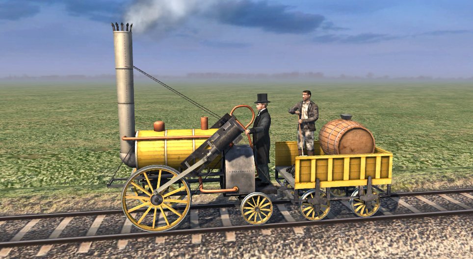 Stephenson’s Rocket (1829)