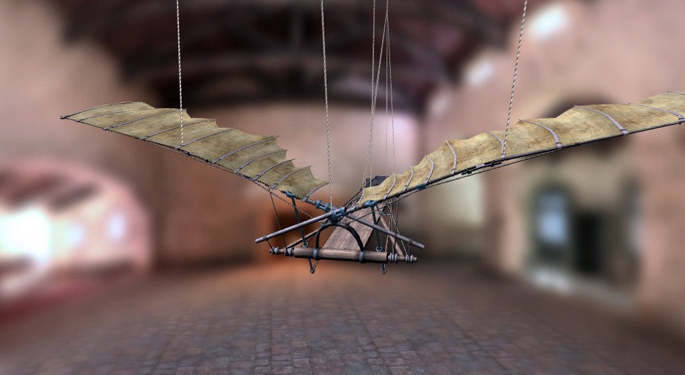 Leonardo da Vinci’s inventions - Flying machine (1488–1489)