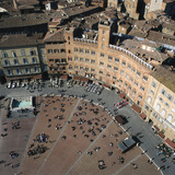 Siena főtere, a Piazza del Campo