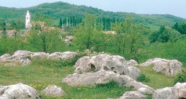 A salföldi kőtenger a Balaton-felvidéken, a Káli-medencében