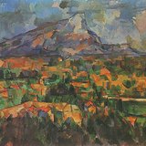 Cézanne: A St. Victoire-hegy (1904–1906, posztimpresszionizmus)