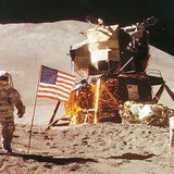 Amerikai űrhajós a Holdon (Jim Irwin, Apollo–15, 1971)