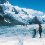 A Grossglockner, előterében a Pasterze-gleccserrel